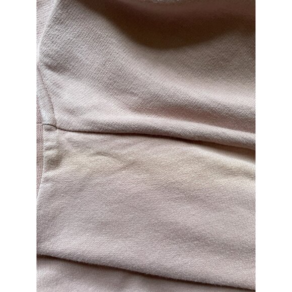 Beachlunchlounge Mini Dress Womens‎ Medium Blush Pink Cotton Flutter Sleeve - Picture 7 of 8